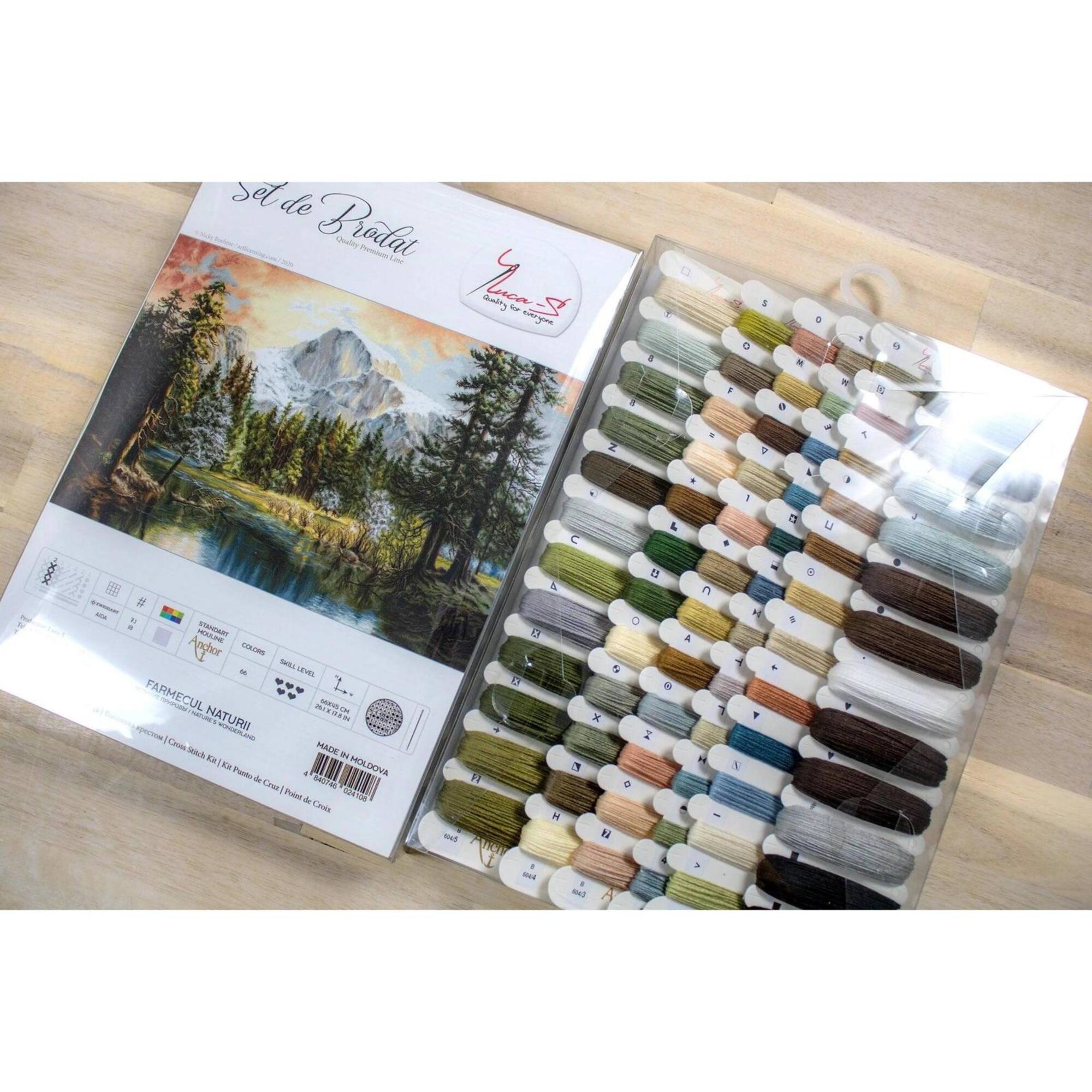 Luca-S Nature and Wonderland Counted Cross Stitch Kit